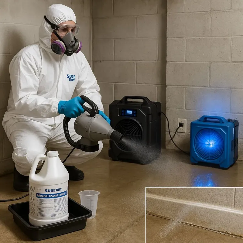 Sanitization and Odor Removal process in Las Ollas, PR