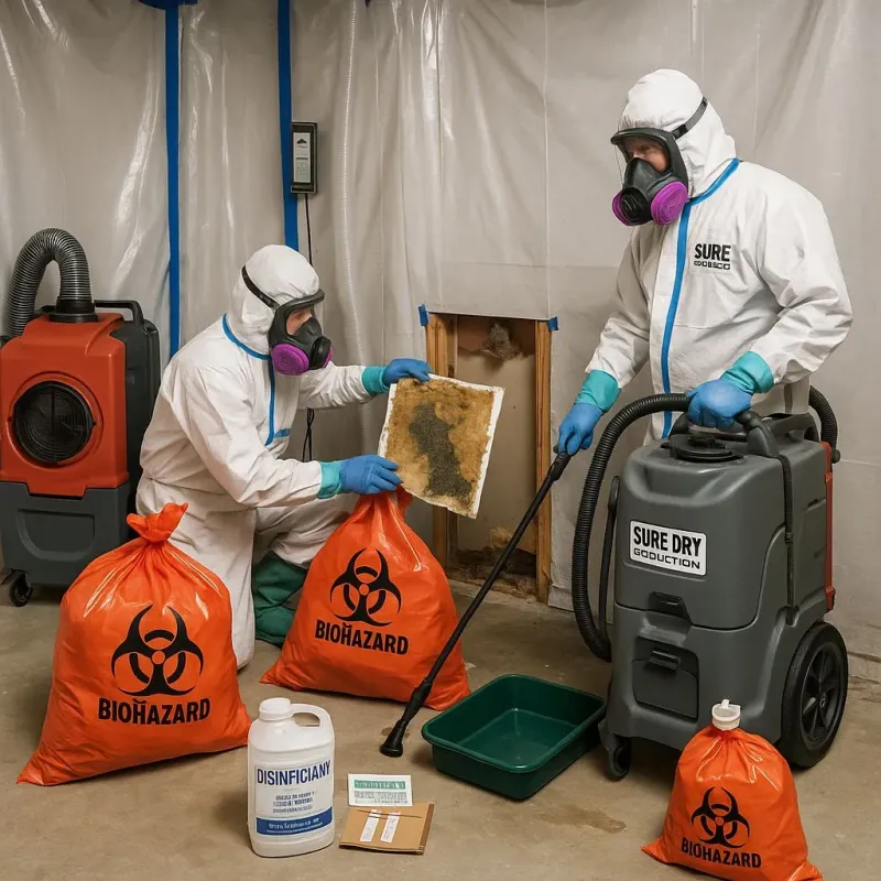 Contaminated Water Handling Protocols process in Las Ollas, PR